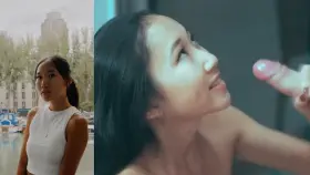 Vacation pictures and facial video collage