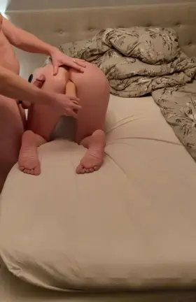 Can't wait to be shared! Practicing for our third. [Oc]