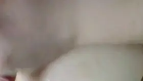 Titty fuck ending with a cumshot on her big oiled titties