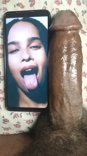 Zoe Kravitz Cockthrobbed