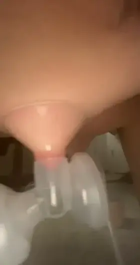 Using my my milking machine like a good chubby cow 🐮🍼 Moooo!