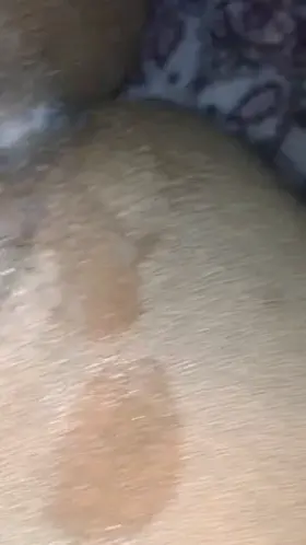 Pussy filled up with cum