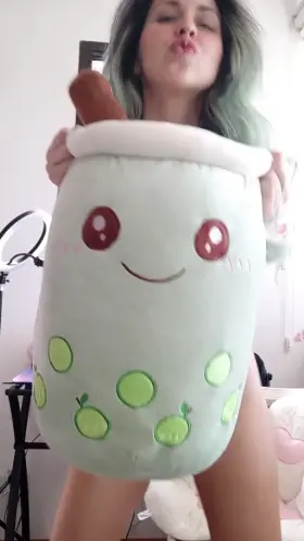 do you like my plushie? 🤭