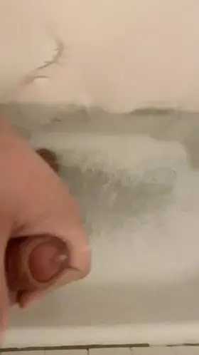 slow-mo shower cumshot because why not?