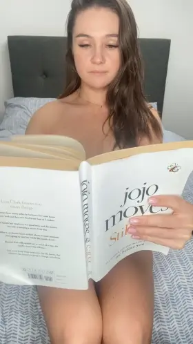 Got caught reading naked again. Darn it 😅