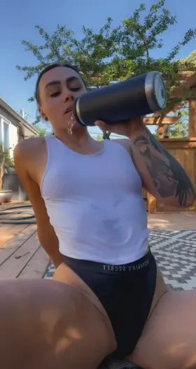 Will you help me cool off after a sweaty workout?