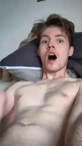 Masturbation with facial