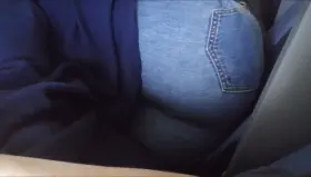 Foot fetish fun on the airplane