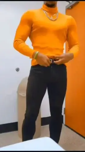 Muscular and Flashing (like my abs?)