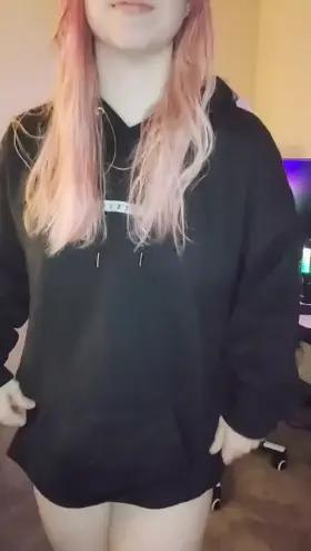 Could I wear your hoodie if I ask nicely?