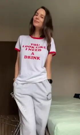 Baggy PJS can be deceiving