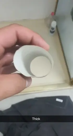 [M]y thick soft cock. Who's got more girth?