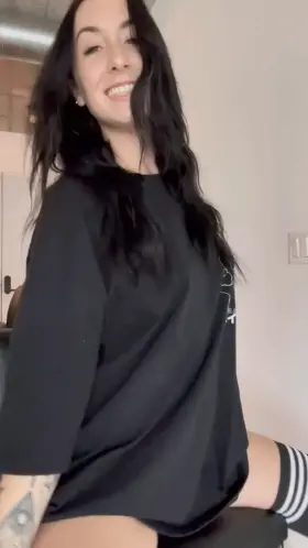 Wishing I was spinning on a dick instead