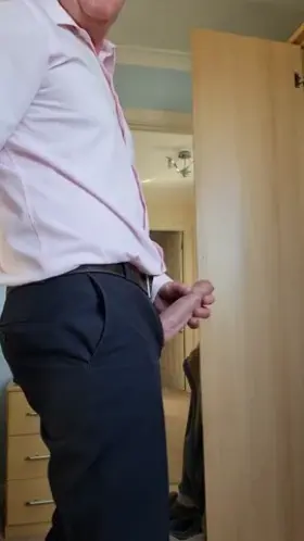 Showing off in a suit! 😊 (50's)