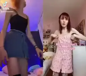 Cute NSFW Skinny Skirt TikTok