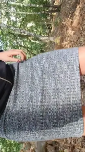 Wanna come [f]or a hike in the woods?