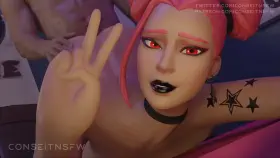 Surf Witch fucked from behind (Conseit) [Fortnite]