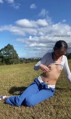 i love having fun times in the bush🥰