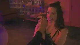 Kate Beckinsale getting her toes sucked in Guilty Party S1E3 (2021)