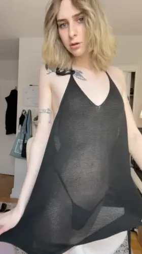 Do you like what you see under my dress?