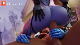 Widowmaker riding Pharah (Bandoned, @random_tide) [Overwatch]