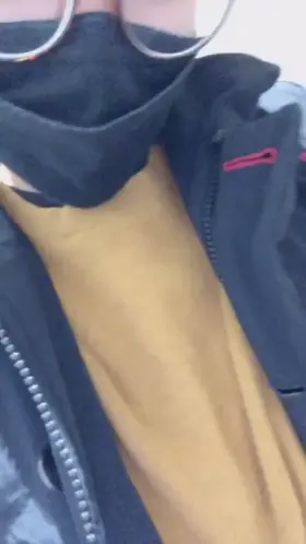 I’m in the bathroom waiting for you