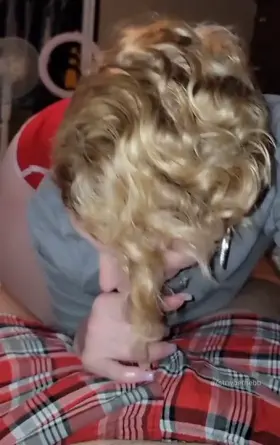 I love spitting on his cock and tasting his precum😍 (OC)