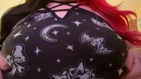 Titty drop of my perky pierced titties 😈