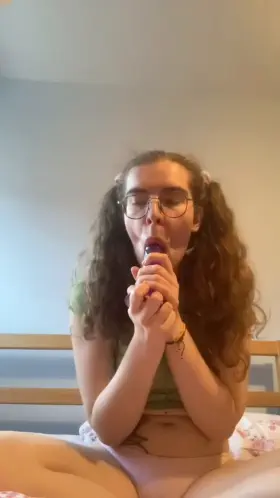 Practicing for daddy 🥺