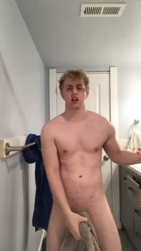 Damn… my towel keeps falling off