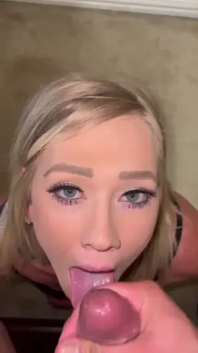 As long as I get some cum down my throat everyday I’m happy