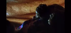 Rhonda Griffin gets her nipple sucked by a small creature in ‘Hideous!’