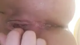 Playing with my ass and squirting 🍑💦💦😘🙈