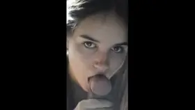 Pretty french cocksucker