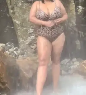 Undressing under the waterfall for you. Your move 😉