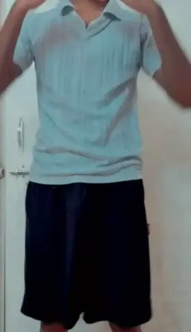 Decided to take off my clothes and vibe with my softie while changing!! 🖤🔥