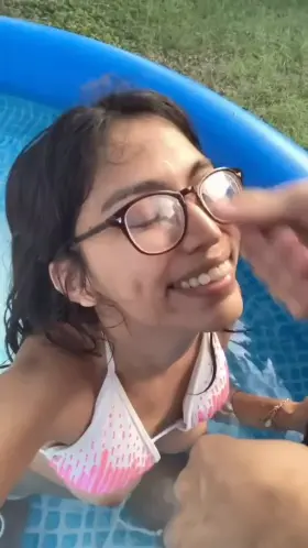 My neighbors were on the other side of the fence