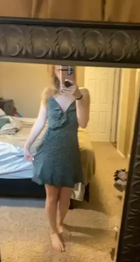 I love wearing no panties under my sundress