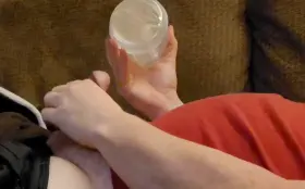 Couldn't sleep. Massive orgasm, wild pulsing, messy pull out. What else do you want to see?