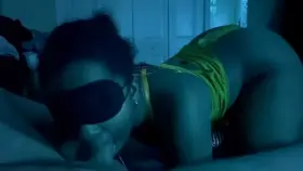 I love feeling him in my throat