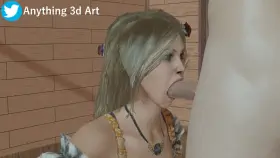 6 - Kate blowing (Anything 3d Art)