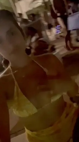 So many hot people at this college pool party I couldn’t help but flash ;)