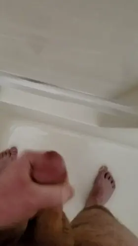 36m Cumming in the shower earlier!