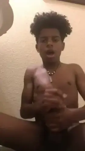 The cum felt so good