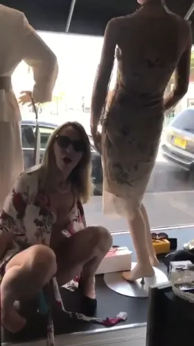 When She Gets Horny at Macy's