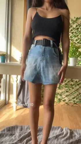 It's comfy when you don't wear underwear