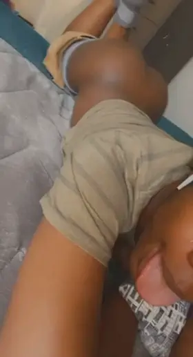 Snuck in your bed like this, what would you do?