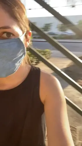 Flashing on the stairs