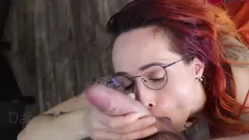 Hot & Hard CUM EXPLOSION as I suck on his balls