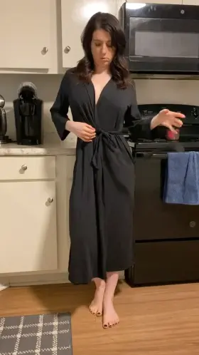 Do y’all like what’s under the robe? ☺️